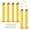 42in, variant on Safety Bollard Post, 36"/42"/48" x 4.5" Height Bollard Post, Steel Safety Bollard with Anchor Bolts, for Warehouse,Traffic-Sensitive Area,Yellow