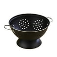 thumbnail image 2 of Cesta de frutas para aperitivos, cuenco organizador, frutero moderno de hierro con pedestal para panes Negro, 2 of 9