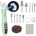 thumbnail image 1 of Taladro eléctrico para uñas Hoxida inalámbrico con luz LED de 360°, 10 velocidades, 1 of 9