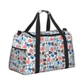 thumbnail image 2 of Balery Sport Items Bolsa de Gimnasio para Mujeres, Bolsa de Viaje con Bolsillo Húmedo, Bolsa de Fin de Semana para Mujeres, Bolsa de Viaje Resistente al Agua, 2 of 7