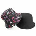 thumbnail image 4 of Mujeres y hombres al aire libre patrón de impresión de mariposa sombrero sombrero de pescador gorra para el sol Fridja  nalpqowj976, 4 of 6