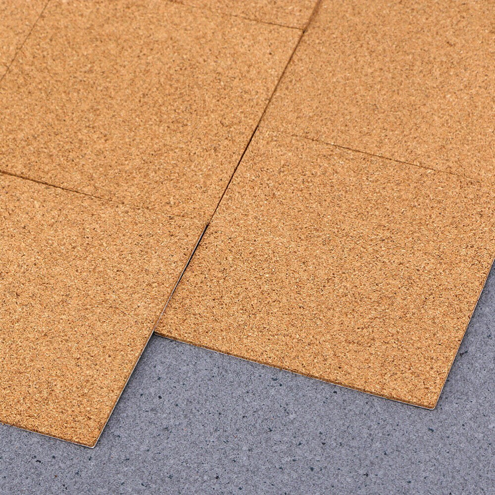 TWSOUL 50Pcs Self Adhesive Cork Squares,3.5/3.9 Inch Strong Cork