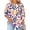 ☃459-Army Green, variant on Xuyuer Plus Size Women Blouses Casual Round Neck 3/4 Sleeve Tops Summer Hollow Out Loose Fitted Blouse for Women 2026
