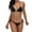 Black, variant on Deal of the Week Ofreoo Cheeky Thong Bikini Mini String Swimsuits with Ties for Women