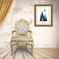 thumbnail image 3 of Urban Epiphany 19x24 Gold Ornate Wood Framed with Double Matting Museum Art Print Titled - Scandi Blue Hunter Mountains 2, 3 of 4