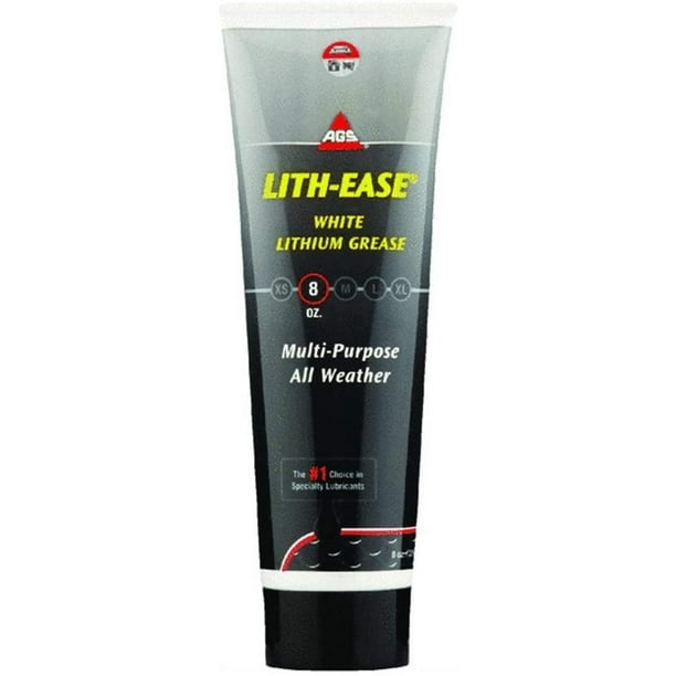 Ags Grease White Lithium 8 Oz. Tube