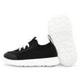 thumbnail image 3 of JAN & JUL Waterproof Shoes Machine Washable Outdoor Kids Sneakers (Black, Size 9 Toddler), 3 of 9