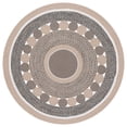 thumbnail image 2 of Safavieh Braided Haven Geometric Reversible Area Rug, Beige/Gray, 5' x 5' Round, 2 of 7
