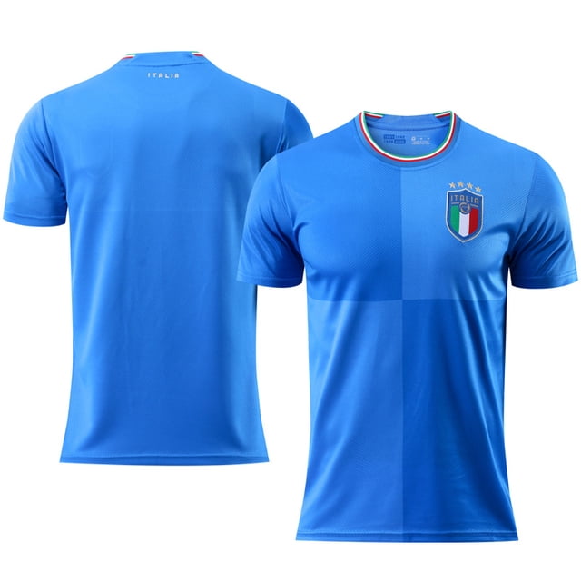 Maillot de Football Domicile pour Hommes et Femmes Manches Courtes Mode Sport Course Football