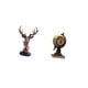 thumbnail image 5 of Figura de cabeza de ciervo,Adorno de cabeza de ciervo,estatua de animal decorativa,Figura de cabeza de ciervo para decoración de mesa creativa,Figura de escritorio,Reloj de mesa con forma de, 5 of 8