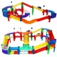 thumbnail image 4 of Bloques de construcción de vehículos de pista magnética educativa, ventana colorida, juguetes de coche de tráfico Variatile para niños, 4 of 5