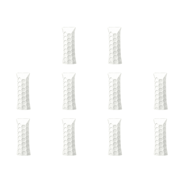 Funda Silicona para Agarre Paleta Raqueta Color Blanco