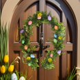 thumbnail image 6 of GUOOL Artificial Easter Egg Garland Easter Egg Garland Decorative,Easter Flower Vines Garland,Spring Wreath for Wall Window Mantels Style A, 6 of 9