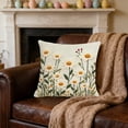 thumbnail image 4 of Pillowcase For Bedroom Bedding And Sofa Decor 45 cm x 45 cm Polyester Beige, 4 of 6