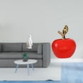 thumbnail image 2 of Escultura de pingüino de resina cerámica, estatua de animal, adorno de mesa, artesanía de fruta artificial, diseño creativo y realista, adecuado para, 2 of 8