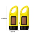 thumbnail image 4 of Linternas Luz solar para acampar Manivela Linternas de emergencia Linternas de supervivencia (Amarillo), 4 of 8