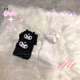 thumbnail image 5 of Saniroed-Muñeca de peluche My Melody Cinnamoroll Kuromi Y2K para niñas, medias hasta la rodilla, Sexy, Kawaii, Cosplay, medias negras, regalo, 5 of 5