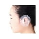 thumbnail image 1 of 100 piezas desechables impermeables transparente cubierta de oído protector de oreja de plástico orejeras cai693, 1 of 4