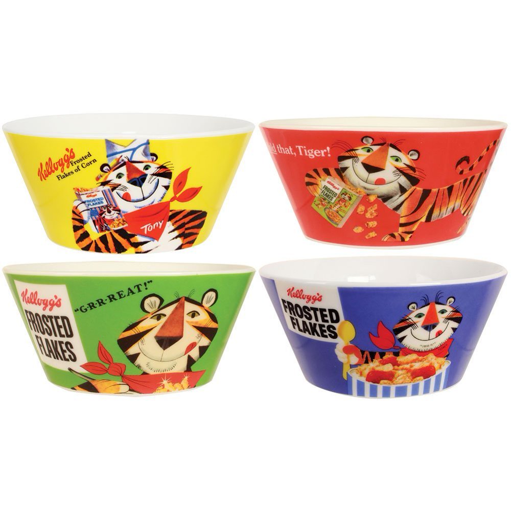 Set/4 Kellogg's 100th Anniversary Vintage Tony The Tiger Frosted Flake