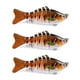 thumbnail image 2 of Soidarity Paquete de 3 señuelos de pesca de plástico de agua salada cebo falso atracción al aire libre Swimbaits artificiales Crankbait accesorio 10cm Pescar tipo 15 Soidarity OD023723-15, 2 of 6