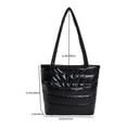 thumbnail image 2 of 6984 Bolso mano algodón invierno Bolso hombro gran capacidad coreano Bolso mujer europeo y americano moda-PZ20231005006456 Oro, 2 of 9