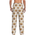 thumbnail image 3 of Xecao Labrador Retriever Dog Men's Straight Lounge Pajama Pants: The Ultimate in Comfortable Sleepwear, 3 of 9