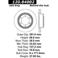thumbnail image 2 of Centric Parts 12084002 Disc Brake Rotor Fits select: 1996-2004 FREIGHTLINER CHASSIS, 2 of 2