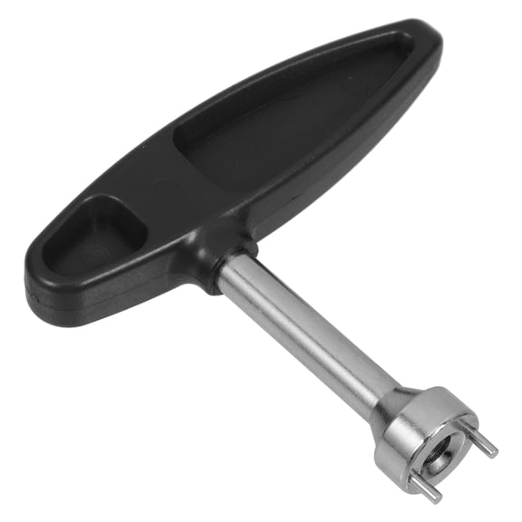 GOOHOCHY Golf Shoe Clip Tool with Long Pegs for Easy Spike Removal Black Stainless Steel