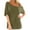 Army Green, variant on Women's Batwing Sleeve Casual T-Shirt Top, Short Sleeve Skew Collar Blouse, Loose Fit Off-Shoulder Shirt for Daily Wear, Stylish Women’s Short Sleeve Casual Top, Comfortable and Fashionable
