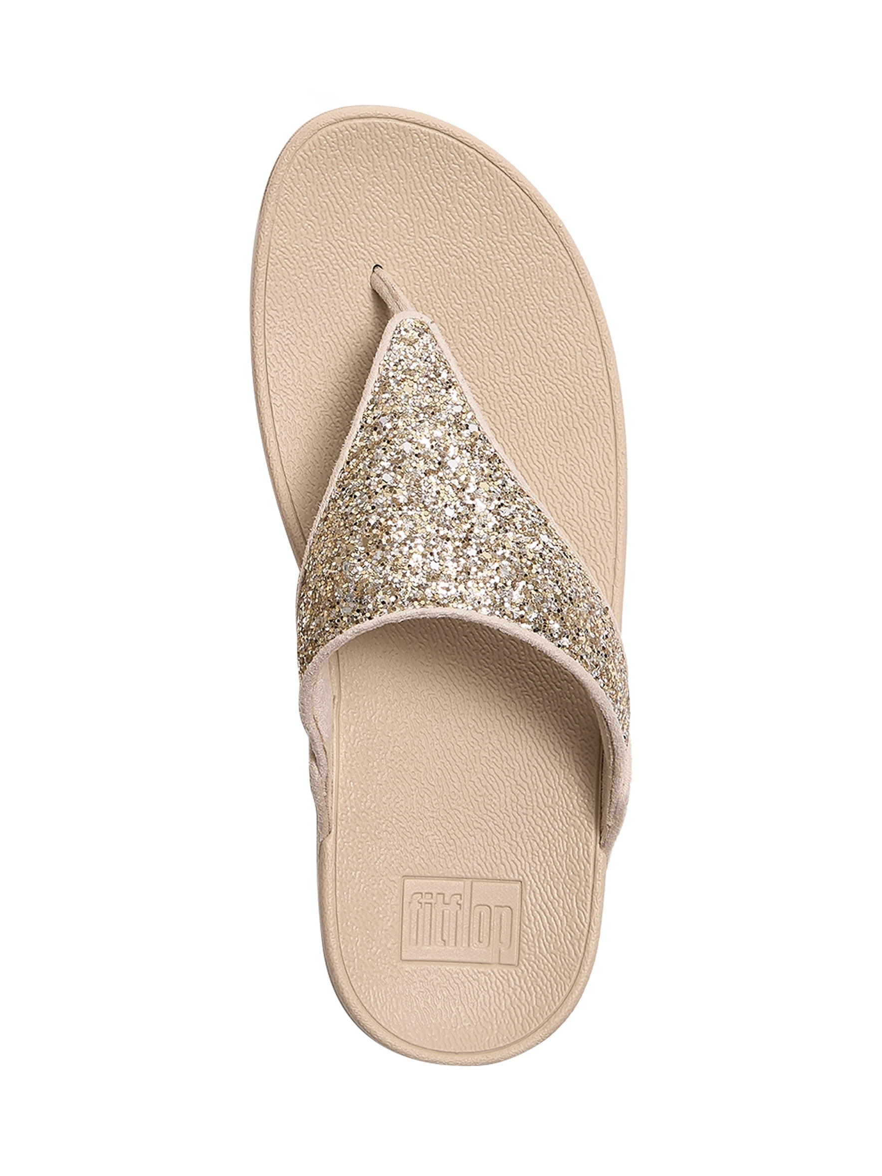 Fitflop Women's Lulu Multi-Tonal Glitter Toe-Post Sandals