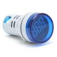 thumbnail image 4 of Frequency Indicator, Frequency Indicator Light 20~75Hz Easy To Identify AD16-22DHZ  For Electricity Blue, 4 of 8