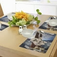 thumbnail image 4 of Ambesonne Outer Space Place Mats Set of 4, Gravity Astronaut, Standard Size, Multicolor, 4 of 6