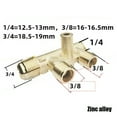 thumbnail image 1 of Zinc Alloy Copper Air Pump Elbow Fittings Air Compressor Connector Replacement, 1 of 7