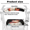 thumbnail image 6 of HELLHERO Snowman and Bird Theme Halloween Gift Seat Back Cover for Walker Cushion, Dust-Proof and Easy to Install, Designed Specifically for Seniors, 6 of 7