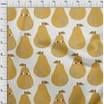 thumbnail image 4 of oneOone Polyester Spandex Yellow Fabric Fruits Sewing Fabric By The Yard Printed Diy Clothing Sewing Supplies 56 Inch Wide, 4 of 6