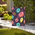 thumbnail image 2 of Zufioo Donuts1 Print Double Sided Garden Flag, Outdoor Decorative Flag, Garden Yard Flag, Ideal Home Decoration-12.5"x18", 2 of 9