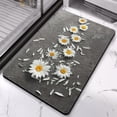 thumbnail image 2 of Create a Spa Oasis Luxurious 20x32 Medallion Floral Pattern Bath Mat, Quick Drying & Absorbent, 2 of 5