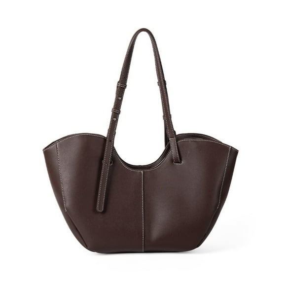 RUISINERY Retro Inspired Large Capacity Shoulder Bag For Women Elegant Korean Styles Handbag For Daily Commute And Fashion