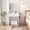 White#1, variant on Bedroom Makeup Vanities, Vanity Table with LED-Illuminated Mirror, Power Outlet, Hairdryer Holder & Stool - Compact Dressing Desk for Small Bedrooms(Wood), Wood Makeup Vanities