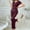 Wine, variant on Royisotas Womens Comfortable Pajamas Soft Silk Pjs V Neck 2 Piece Short Sleeve Pajama Sets for Women Trendy