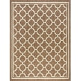 thumbnail image 3 of 4x6 Water Resistant, Indoor Outdoor Rugs for Patios, Front Door Entry, Entryway, Deck, Porch, Balcony | Outside Area Rug for Patio | Gold, Geometric | Size: 4' x 5'3'', 3 of 8