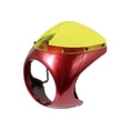 thumbnail image 1 of Headlight Fairing Screen Motorcycle Windscreen Front Fairing Supplies Bodywork Wind Screen Accessory Light Fairing Cover for Motorcycle Red Yellow, 1 of 9
