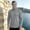 Dark Gray, variant on Men's Integrated Face Mask Balaclava UPF 50+ Long Sleeve Sun Proof Shirt, Quick Dry Hoodie, Outdoor Hiking Fishing Anti UV Wear Khaki XXL