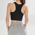 thumbnail image 2 of Qholemyo Racerback Workout Bras for Women High Support Seamless Push Up Sports Bras for Gym Running Full Coverage Crop Top, 2 of 6
