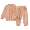 thumbnail image 3 of Boys Pajamas Pink Fuzzy Pjs Soft Warm Boys Winter Pajamas Boys 13-14 Years, 3 of 3