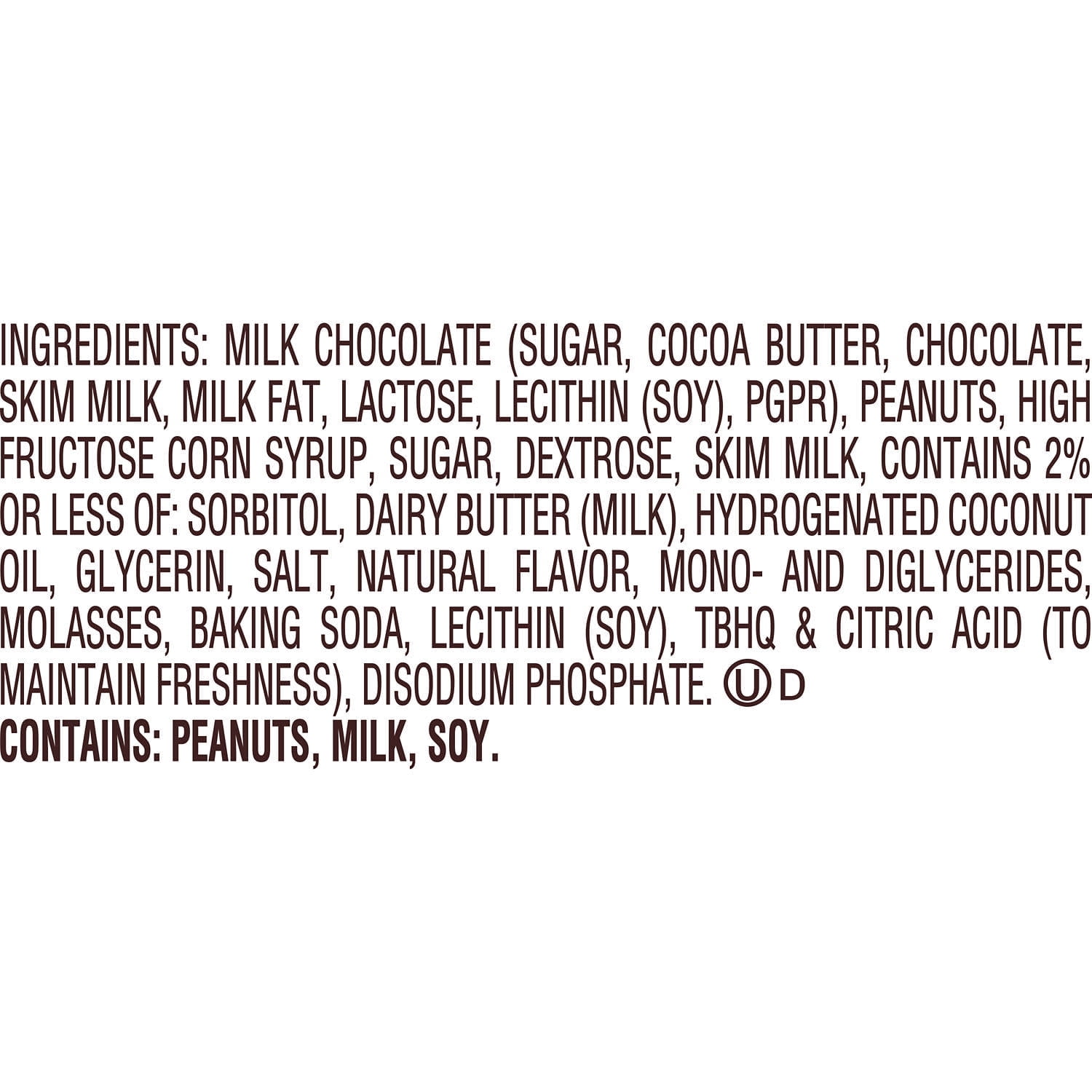 Reese's Outrageous w/Pieces, 18-Count, 2.95 oz
