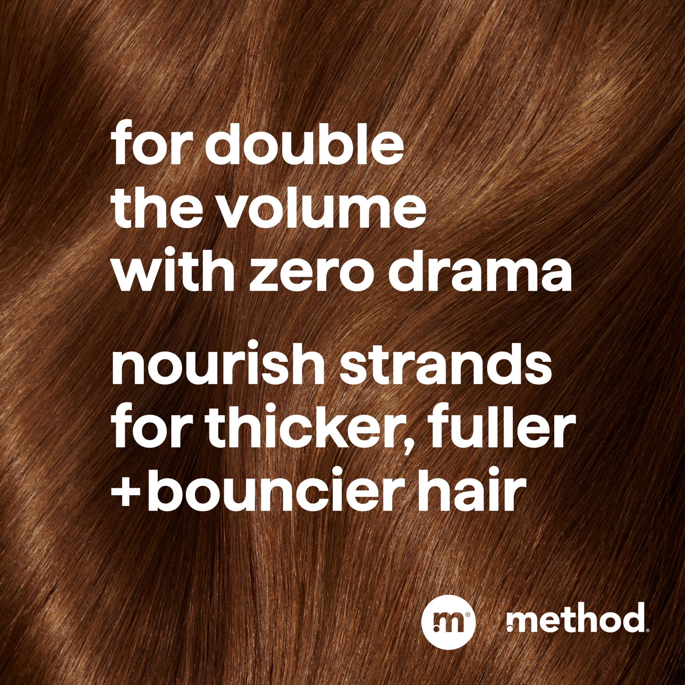 (3 pack) Method Pure Peace Volumizing Shampoo, for Thicker, Fuller and Visibly Hydrated Hair, Sulfate Free and Safe for Color-Treated Hair, 14 Fl Oz