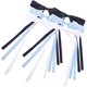thumbnail image 4 of GOOHOCHY 6 pinzas para el pelo con lazo, pasadores para el pelo con clip, accesorios para el pelo, 4 of 7