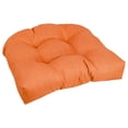 thumbnail image 1 of Cojín para silla Blazing Needles, respaldo redondeado, 48 x 48 cm, color naranja, 1 of 2