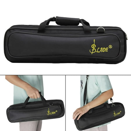 LADE - LADE Padded Flute Bag Backpack Soft Case Lightweight with Carry Handle Shoulder Strap - Walmart.com